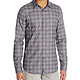 Calvin Klein Jacquard Textured Plaid Button-Front 男士长袖衬衣