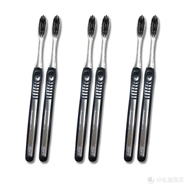 Crest 佳洁士 超细柔韧黑茶深洁牙刷两支优惠装*3件