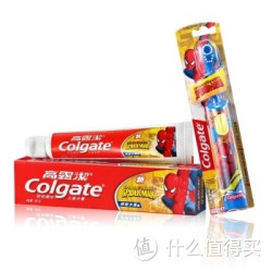 Colgate 高露洁 牙刷 儿童口腔套装 (蜘蛛侠电动牙刷动感型*1+蜘蛛侠牙膏水果香型40g*1)