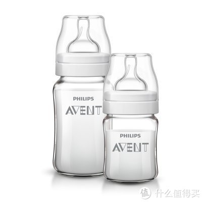 AVENT  新安怡  宽口径经典玻璃奶瓶  新生儿套装（240ml+125ml）