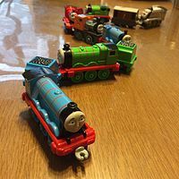 新低价：Thomas & Friends 托马斯和朋友 DGN70 合金小火车10辆