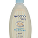 再补货：Aveeno Baby Wash&Shampoo 婴儿洗发、沐浴二合一 236ML（两瓶装）