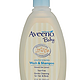  再补货：Aveeno Baby Wash&Shampoo 婴儿洗发、沐浴二合一 236ML（两瓶装）　