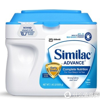 再特价：Similac 美国雅培 婴儿配方奶粉 1段 658克