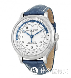 BAUME &amp; MERCIER 名士 Capeland Worldtimer 卡普蓝世界时间系列 M0A10106 男款机械腕表