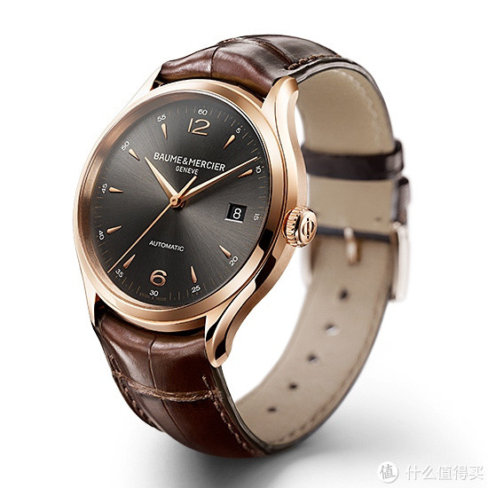 BAUME & MERCIER 名士 CLIFTON 克里顿系列 10059 18k玫瑰金 男士机械腕表