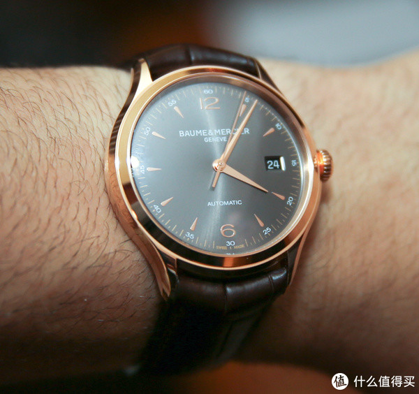 BAUME &amp; MERCIER 名士 CLIFTON 克里顿系列 10059 男士机械腕表（18k玫瑰金）