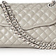 REBECCAMINKOFF Quilted Mini Affair 女款真皮斜挎包