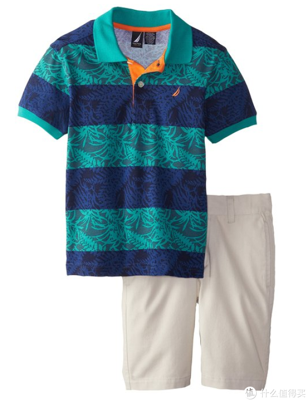 NAUTICA 诺帝卡 Stripe 男童套装