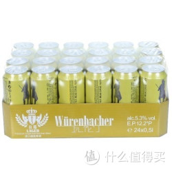 移动端：Würenbacher 瓦伦丁 拉格啤酒 500ml*24 听