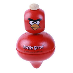 Angry Birds 愤怒的小鸟 木制陀螺-红鸟