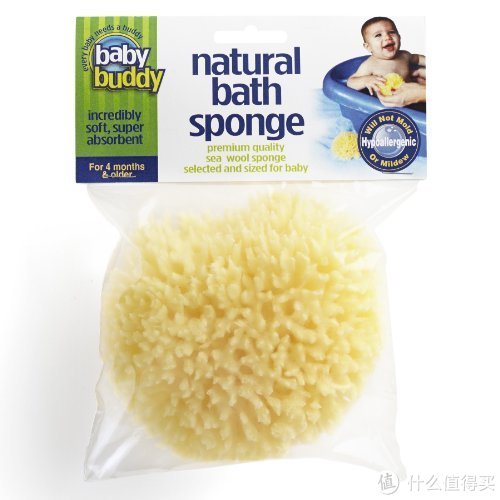 再补货：Baby Buddy Natural Bath Sponge 天然海绵婴儿宝宝沐浴棉