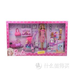 Barbie 芭比 女孩之宠物集合组BCF82