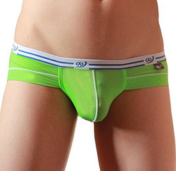 白菜价：Meykiss Ice Silk Breathable Triangle Underpants Brief Panties男士内裤
