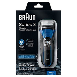 再补货：BRAUN 博朗 3 Series 新3系 340S-4 干湿两用 电动剃须刀