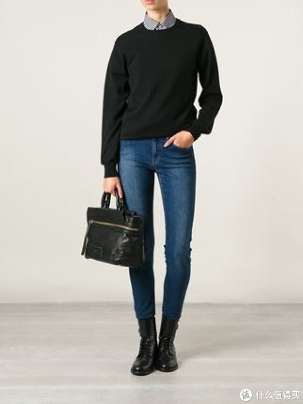 Marc by Marc Jacobs Third Rail 女款真皮手提包（小号）