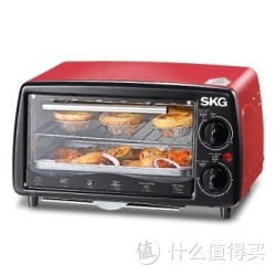 银牌以上：SKG KX1701 电烤箱 12L 家用迷你烘培烤箱 