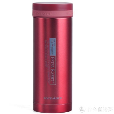 LOCK&LOCK 乐扣乐扣 比得兔系列 LHC560-PR 迷你马克杯 300ml 酒红色+凑单品