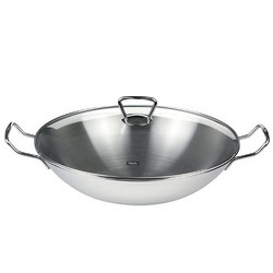 Fissler 菲仕乐 36cm炒锅带玻璃盖 0682335001