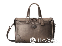 COACH 蔻驰 Metallic Leather Rhyder 女款单肩包