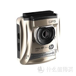 HP 惠普 F320 车载记录仪 金色
