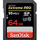 SanDisk 闪迪 Extreme PRO 64GB SDXC 存储卡