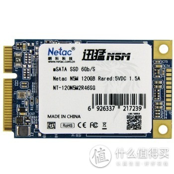 Netac 朗科 N5M系列 120G mSATA 固态硬盘简单评测分析