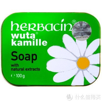 herbacin 小甘菊 洁颜皂 100g*2块+润泽护手霜 20ml