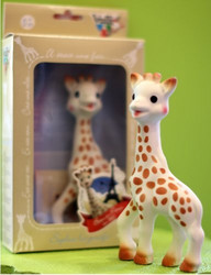 Sophie the giraffe 苏菲小鹿 婴儿牙胶 长颈鹿 宝宝磨牙棒 不含BPA