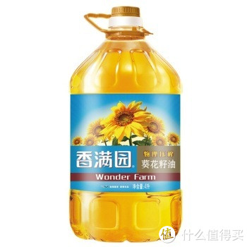 新低价：香满园 葵花籽油 4L