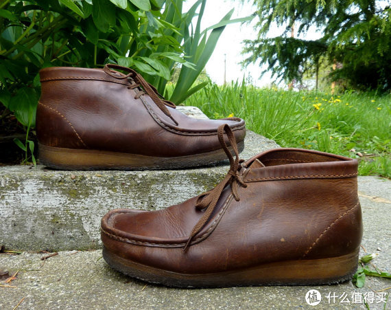 Clarks 其乐 Wallabee Ankle 男款真皮休闲靴