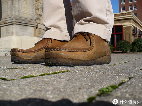 Clarks 其乐 Wallabee Ankle 男款真皮休闲靴