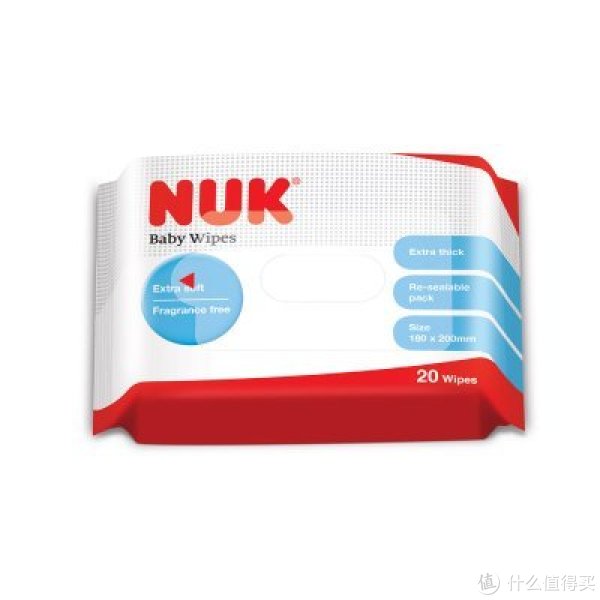 凑单品：NUK 超厚特柔婴儿湿巾 20片装