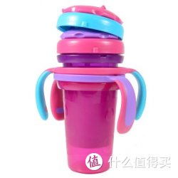 Fisher-Price 费雪 Y3524 叠叠吸管杯 女宝宝专用 2只装