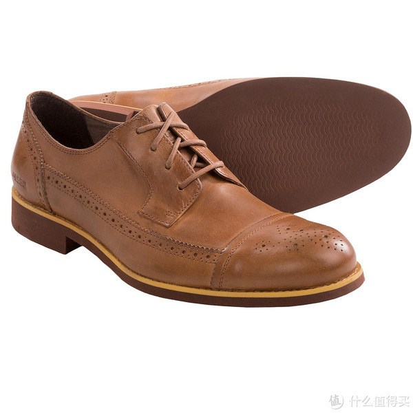 WOLVERINE No. 1883 Wallace Brogue  男款真皮休闲鞋