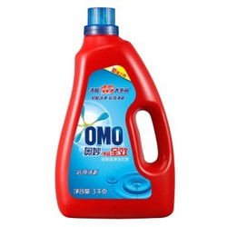 限华南：OMO 奥妙 净蓝全效深层洁净洗衣液 3Kg*4瓶