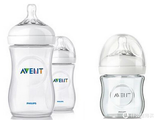 AVENT 新安怡 宽口径自然原生 SCF673 玻璃奶瓶 240ml 