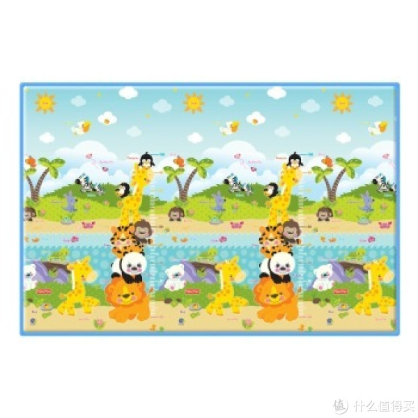 限北京山西山东：Fisher Price 费雪 BMF15 欢乐成长爬行地垫