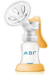 AVENT 新安怡 标准口径手动吸乳器（配一个标口PP奶瓶）（SCF900/01）+凑单品