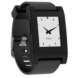 移动端：Pebble Smart Watch 多功能智能手表 黑色