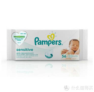 凑单品：Pampers 帮宝适 敏感肌肤系列 婴儿湿巾56片*2包