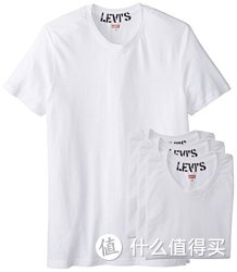 凑单品：Levi's 李维斯 100 Series Knit 圆领T恤（4件装）