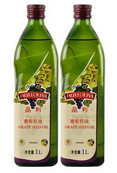 限华东：MUELOLIVA 葡萄籽油 1L*2瓶