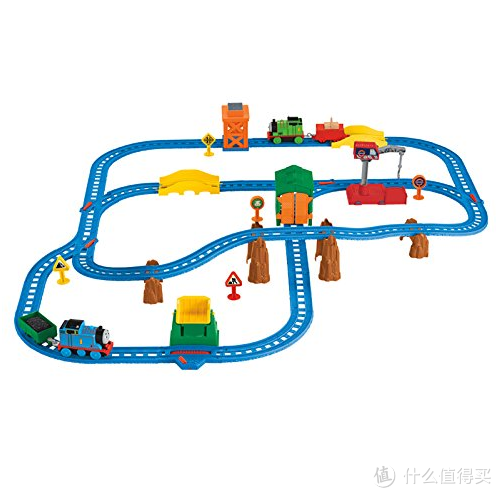 Thomas & Friends 托马斯&朋友 CGW29 电动玩具系列之多多岛百变轨道套装+小火车