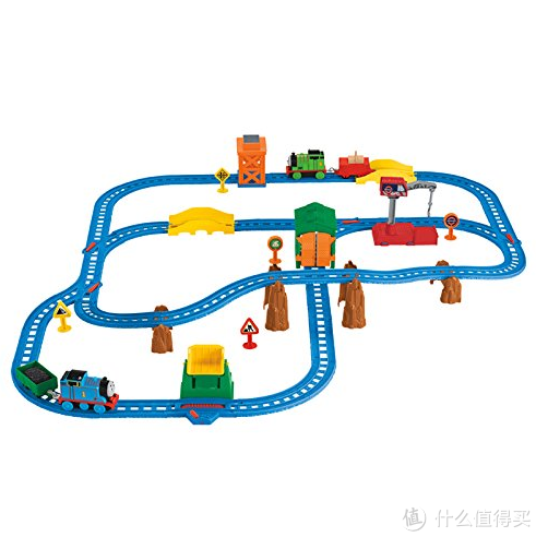 Thomas & Friends 托马斯&朋友 CGW29 电动玩具系列之多多岛百变轨道套装+小火车