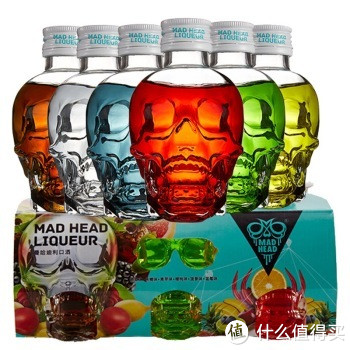 限地区：MAD HEAD 曼哈迪 利口酒（6口味）150ml*6瓶*2套