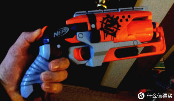 凑单品：Hasbro 孩之宝 Nerf Zombie Strike 僵尸来袭系列 Hammershot Blaster 玩具枪