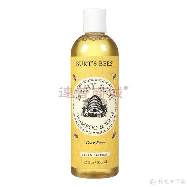 BURT'S BEES 小蜜蜂 婴儿无泪洗发沐浴露 350ml*2瓶