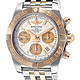 Breitling 百年灵 Chronomat Airborne 41 王牌飞行员41 CB014012-G713-378C 18K玫瑰金男士机械腕表