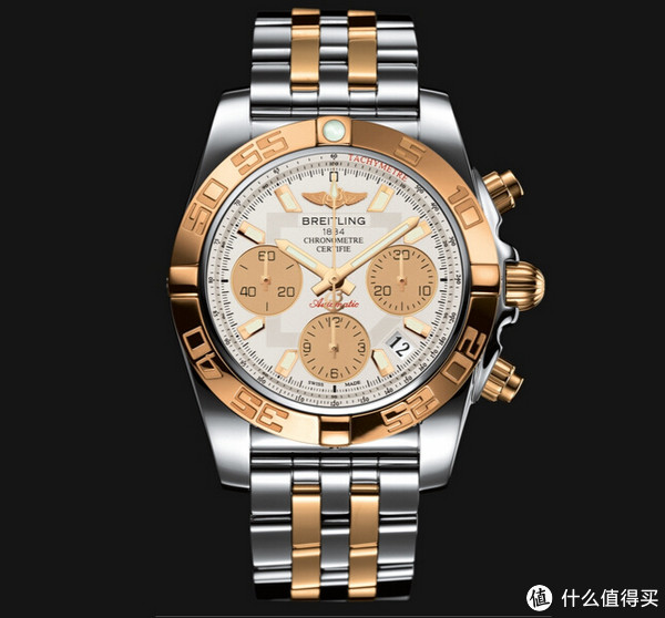 Breitling 百年灵 Chronomat 41 机械计时41 CB014012-G713-378C 18K玫瑰金男士机械腕表